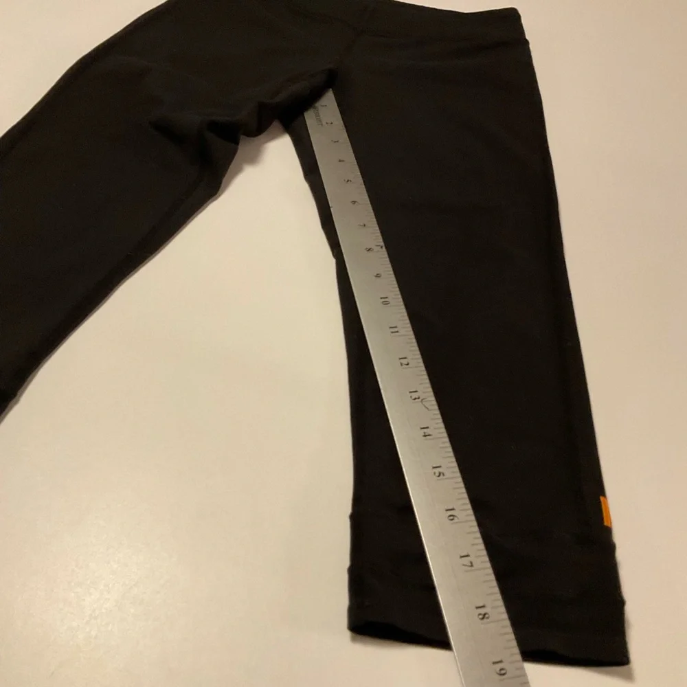 Lucy Workout Leggings, Black Recycled Lucy Performance Leggings Yoga Pants, Sz S - Picture 15 of 16